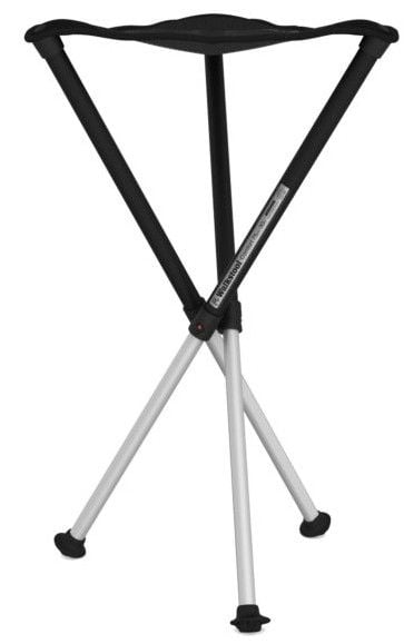 Walkstool Comfort XXXL hopfällbar stol svart/silver 63549, max belastning 250 kg