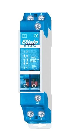 Eltako R12-200-230V, Sininen, Valkoinen, 230 V, 50/60 Hz, 16 A
