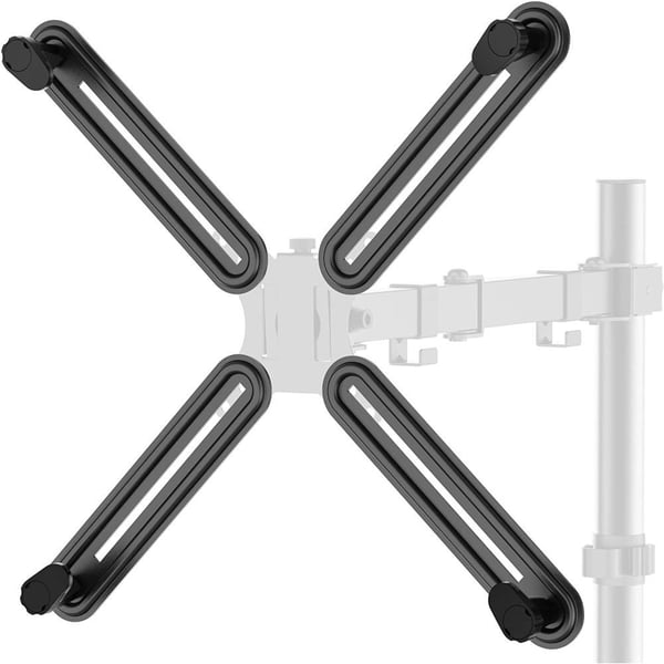 Techly 364316 Monteringsadapter IKKE-VESA-holder for LCD/LED 13-27"
