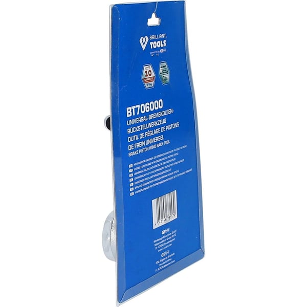 KS TOOLS Werkzeug-maschinen GmbH Universalt verktøy for tilbakestilling av bremsestempel (BT706000)