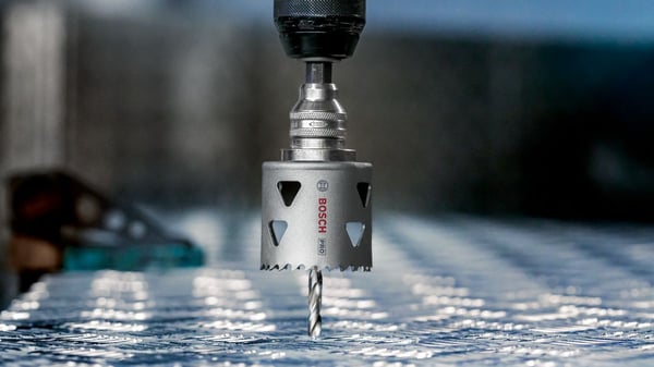 Bosch PRO Multi Material, Enkelt, Bor, Gips, Metall, Ikke-jernholdig metall, Plast, Mykt treverk, Grått, Koboltstål, Koboltlegert høyhastighetsstål...
