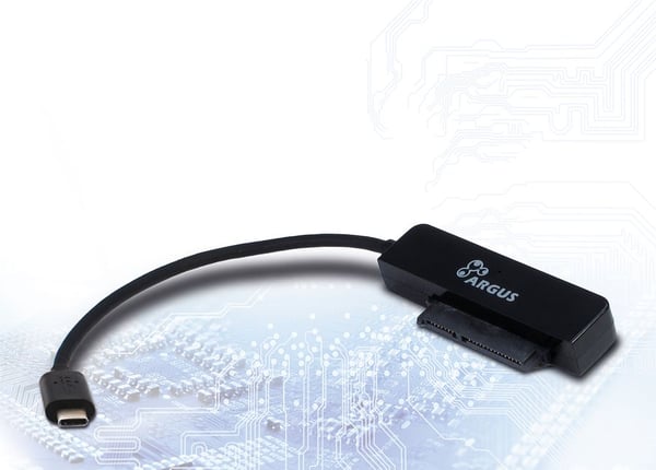 Inter-Tech Argus K104AG1 - Lagringskontroll - 2,5" - SATA 6Gb/s - USB-C