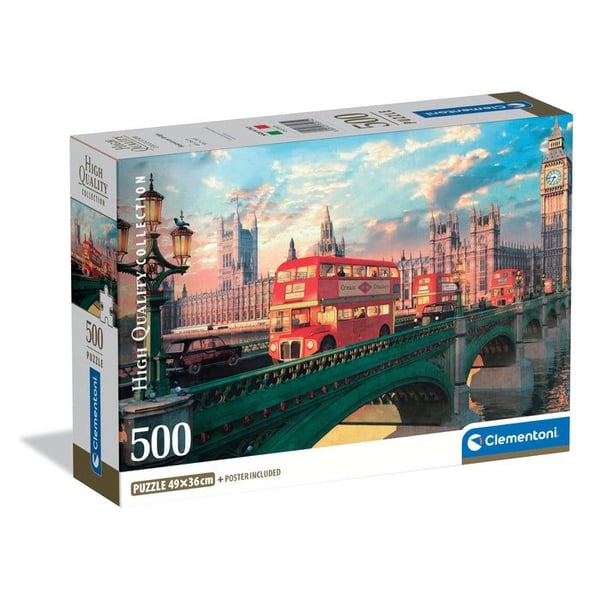 Clementoni Puslespil HQC Westminster Bridge, 500 brikker