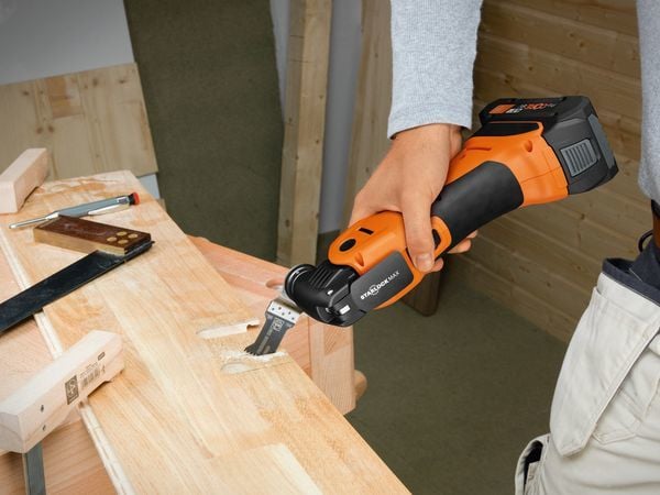 Fein MultiMaster Max AS AMM 700 - Oscillerende multiverktøy - trådløs - uten batteri, ingen lader - 18 V - SOLO