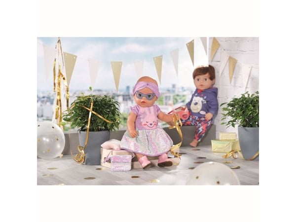 DUKKETILBEHØR - BB HAPPY BIRTHDAY ANTREKK 43 CM