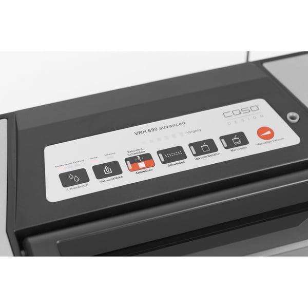 Caso VRH 690 vakuumipakkauslaite 900 mbar 130 W, musta