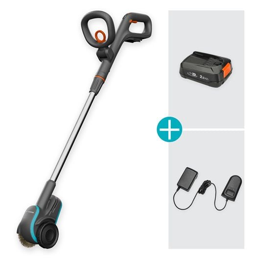 Gardena 14820-20 sladdlös ogräsborste 18V EasyWeed 1800/18V P4A set