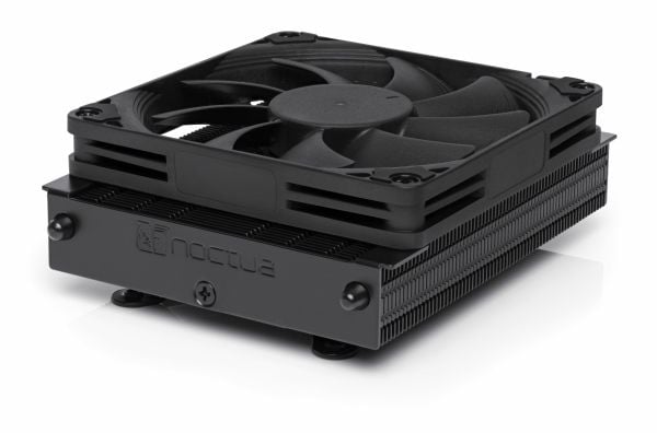 Noctua NH-L9a-AM4 chromax.black - Prosessorkjøler - (for: AM4) - aluminium med forniklet kobberfot - 92 mm - svart