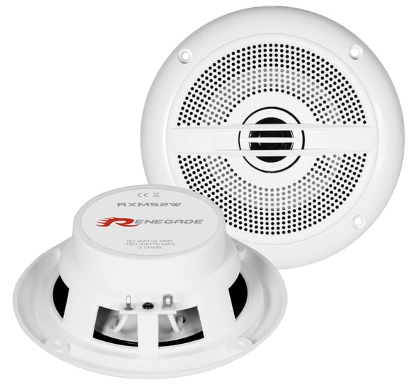 Renegade RXM52W Marine Speaker 160 W Sisältö: 1 pari