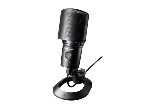 Audio-Technica AT2020USB-XP, Mikrofon till PC, 20 - 20000 hz, 1%, 24 bit, 192 kHz, Rotations-