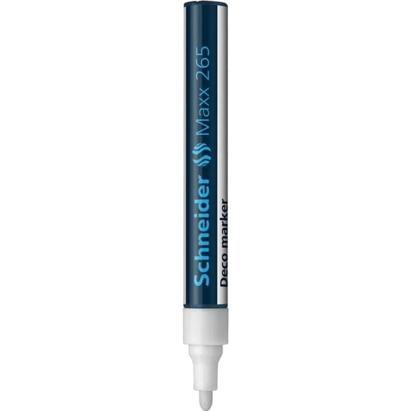 Schneider Maxx 265 - Markering - vit - vattenbaserat vätskekalk - 1-3 mm