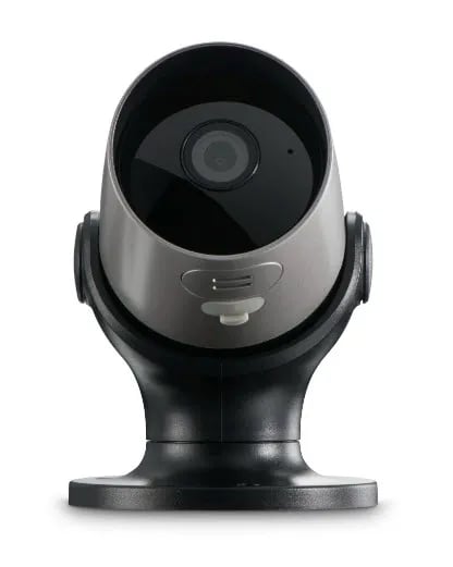 Hama 00176646, Ulkona, Langaton, Amazon Alexa / Apple Siri / Google Home, 2400 MHz, musta, Hopea, Luoti (muoto)