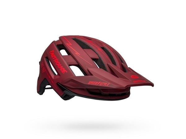 Bell Helmets Super Air R Spherical, Umpikypärä, In-mold -valmistus, Kypärän visiiri, Matta