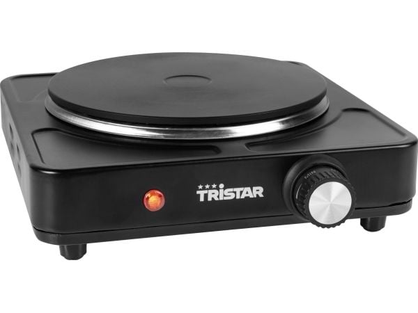 Tristar-pöytätaso | KP-6151 | Polttimien / keittoalueiden määrä: 1 | Musta | Sähkökäyttöinen | Sähkökäyttöinen