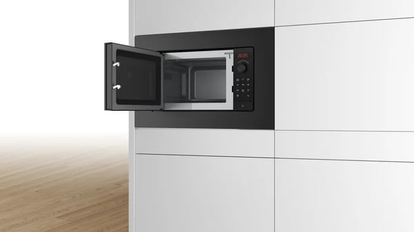 Bosch Serie | 2 BFL623MB4 - Mikrobølgeovn - innebygd - 20 liter - 800 W - svart