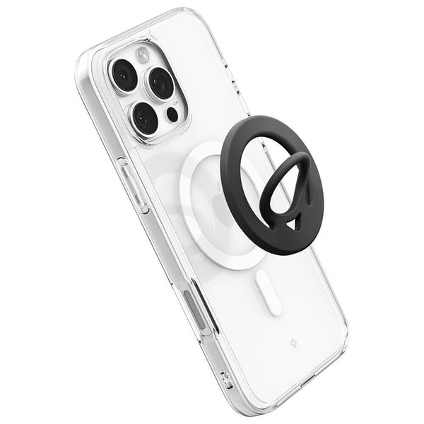 SPIGEN DUAL POP MAG Magsafe telefonring svart