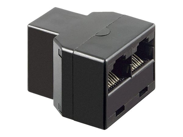 Microconnect MPK302B, Musta, Muovi, Naaras-/naarasliitin, 10 g, 154 mm, 120 mm, 154 mm, 120 mm