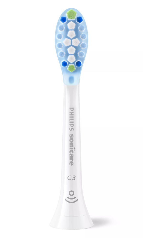 Philips Sonicare C3 Premium plakkforsvar tannbørstehoder – hvite – 4-pakning