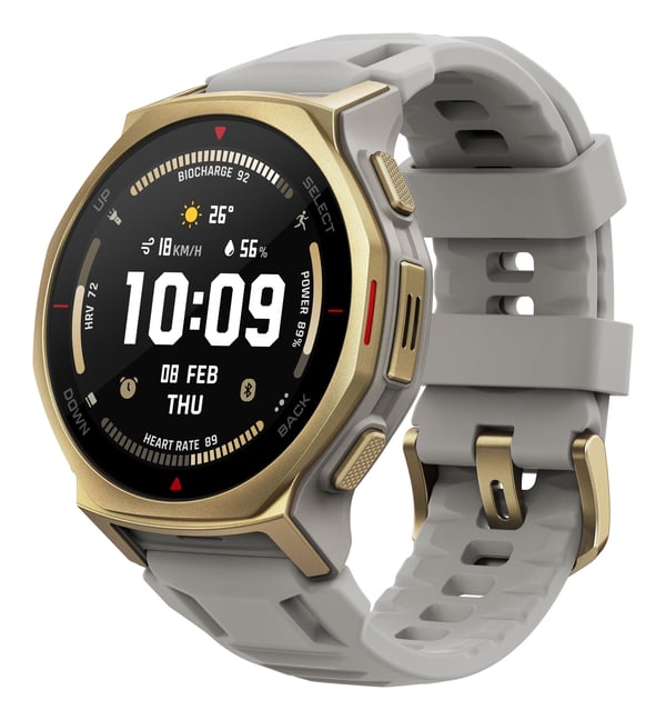 Amazfit T-Rex 3 Pro W2548GL2N älykello 44 mm AMOLED 1.32" 16 GB, Arctic Gold