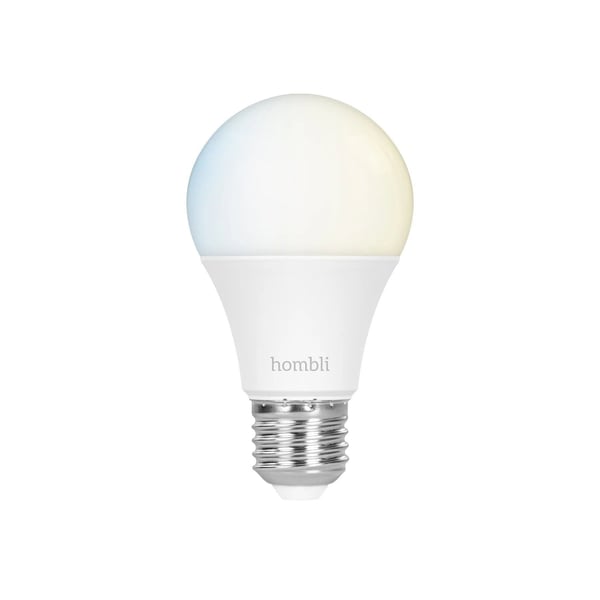 Hombli HBPP-0102, Smartpære, Flerfarget, Hvit, E27, Pæreformet, Multi, Hvit, 800 lm