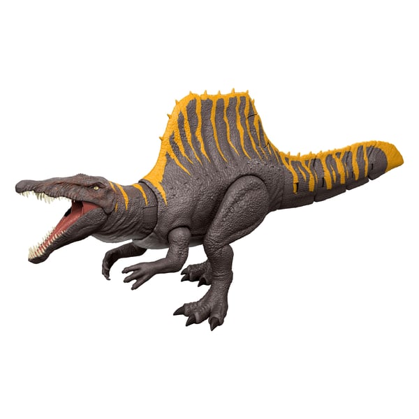 Mattel Jurassic World Rebirth Tail Thrasher Spinosaurus actionfigur