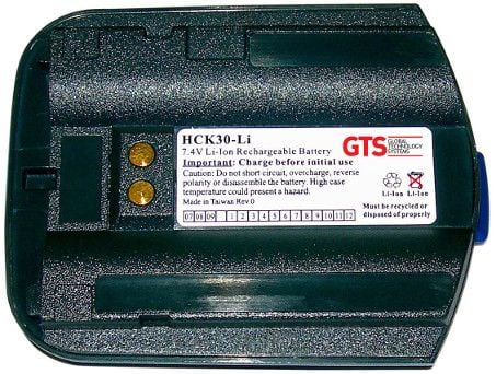 GTS HCK30-LI, akku, lajittelu, Intermec, CK30, CK31, litium-ioni (Li-Ion), 2400 mAh