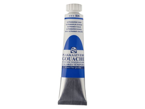 Talens Gouache ekstra fin kvalitet tube Ultramarine Deep 506