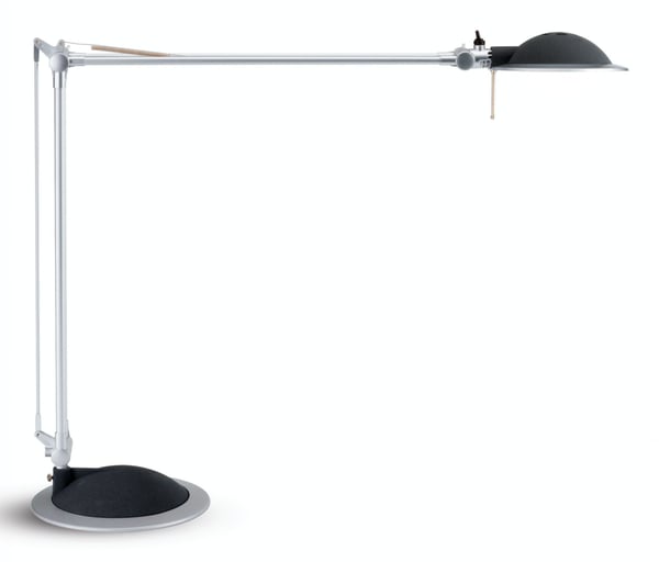 LED desk lamp business, silver