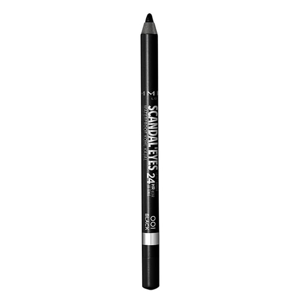 Rimmel London Scandal Eyes Waterproof Kajal (001 Black) 1,3 g