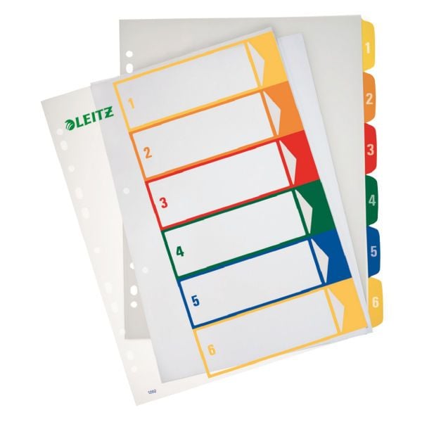 Leitz PC Printable Index - 6 kort indekskort