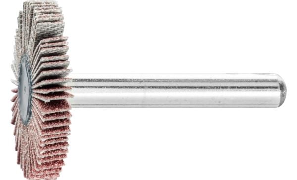 PFERD 44401126, Slibebørste, aluminiumoksid, 25400 o/min, rund, 6 mm, 5 mm
