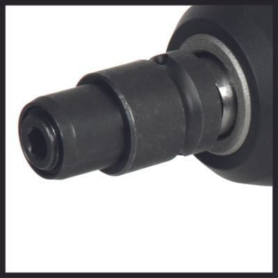 Einhell IMPAXXO 18/230, Slagtrekker, Pistolhåndtak, 1/2", Hurtigutløsende chuck, Sort, Rød, Børsteløs - SOLO