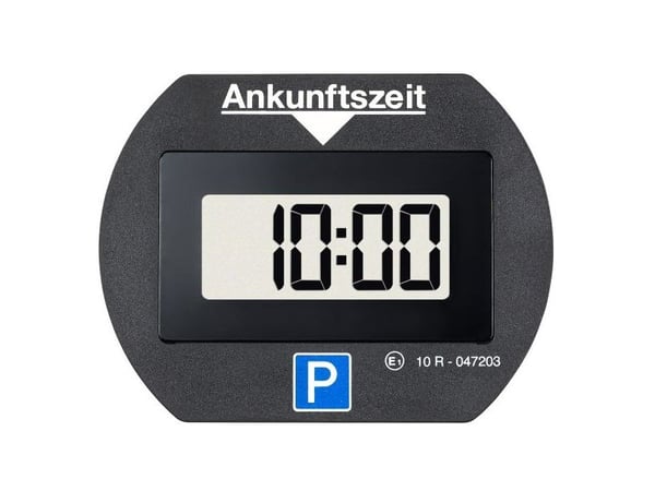 Needit Park Lite Solar, Elektronisk, Sort, Akrylonitril-butadien-styren (ABS), Glass, CR-2477, 3 V, -20 - 75 °C
