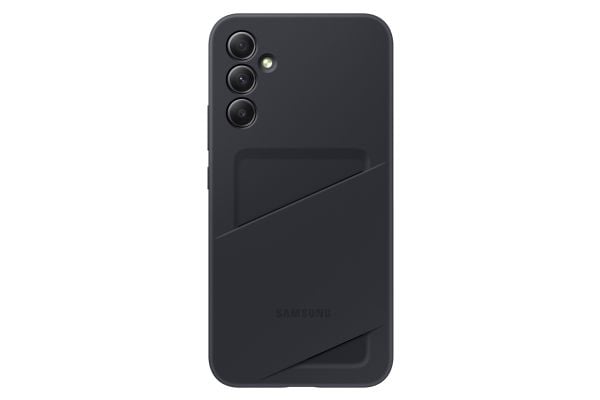 Samsung EF-OA346 - Baksidesskydd för mobiltelefon - termoplastisk polyuretan (TPU) - svart - för Galaxy A34 5G