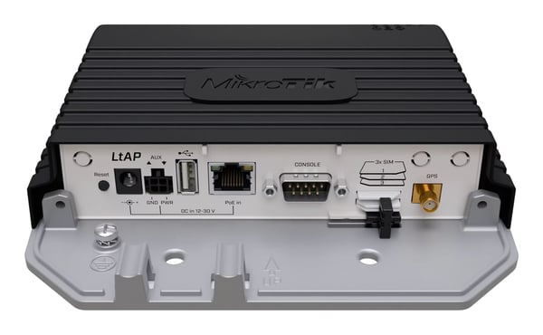 MikroTik LtAP LTE7 -paketti, tukiasema, 300 Mbit/s, 2,4 GHz