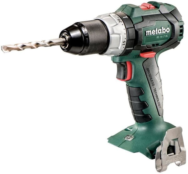 Metabo BS 18 LT BL - Borr/drivare - sladdlös - 2 hastigheter - nyckellös chuck 13 mm - 75 N·m - inget batteri - 18 V - SOLO