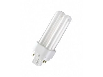 Osram DULUX D/E 18 W/840, 18 W, G24q-2, 1200 lm, Viileä valkoinen
