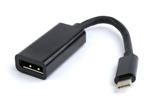 Cablexpert A-CM-DPF-01 - USB-/DisplayPort-adapter - DisplayPort (hona) till USB-C (hane) - USB 3.1 - 15 cm - stöd för 4K