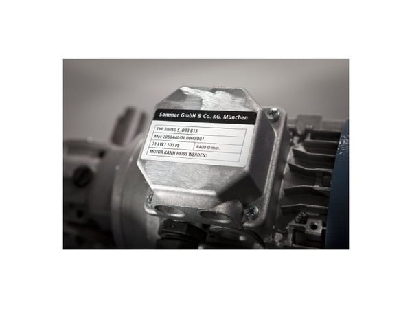 Avery L7913-10, Hvit, Avrundet rektangel, Permanent, 99.1 x 42.3 mm, A4, Polyethylen