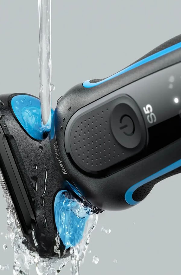 Braun Series 5 51-B1000s verkkoparranajokone 50 min Wet & Dry, musta