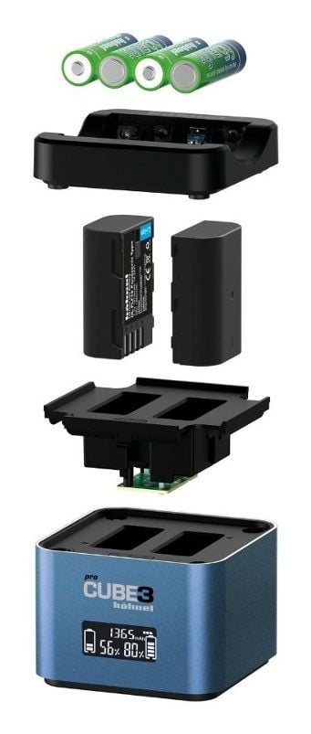 Hahnel ProCube3, Lithium-Ion (Li-Ion), AA
