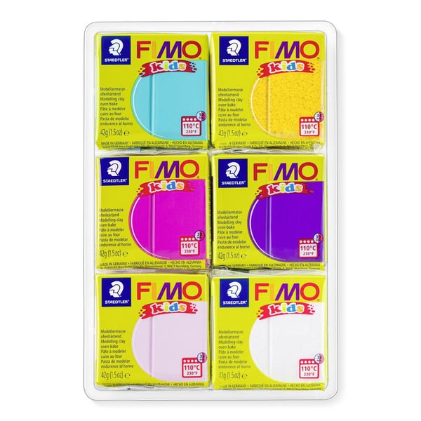 Staedtler FIMO Kids -muovailuvahasetti 6 x 42 g Girlie