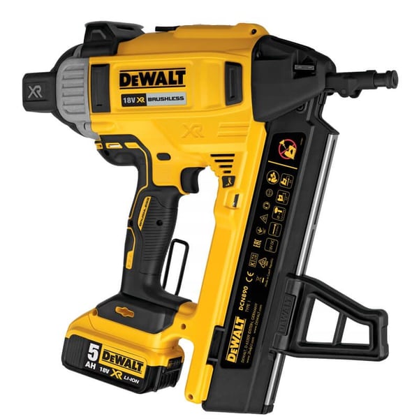 DeWALT DCN890P2-QW, Naulain, Viisto lipas, Musta, Keltainen, 1,3 cm, 5,7 cm, 2,6 mm