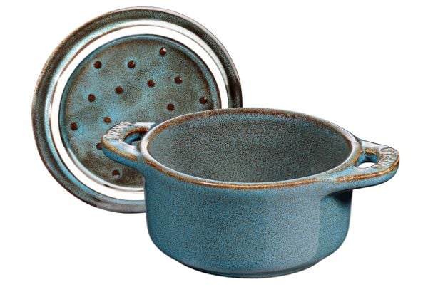 ZWILLING STAUB CERAMIQUE, Gryde bradepande, Rund, Keramisk, 1 person(er), Turkis, Emalje
