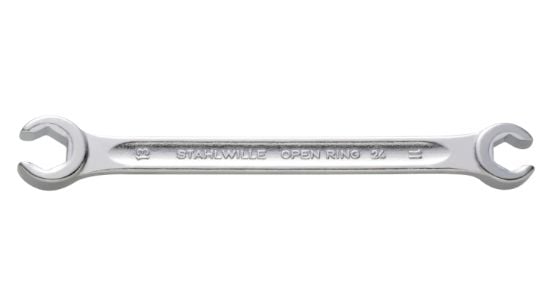 STAHLWILLE 41080810, Kromlegert stål, Krom, 9,11 mm, DIN 3118/ISO 3318, 15,5 cm, 54 g