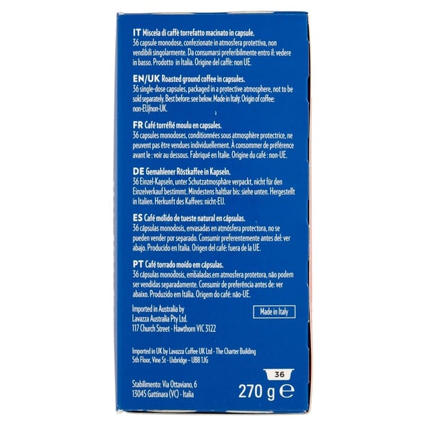 Lavazza Kapsułki A Modo Mio Crema E Gusto 36 st.
