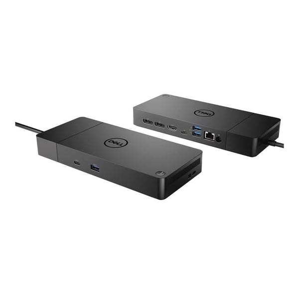 Dell® | Thunderbolt Dock WD19TBS - Dockingsstasjon - USB-C / Thunderbolt 3 - HDMI, 2 x DP - GigE - 180 Watt - med 3 år Advanced Exchange Service