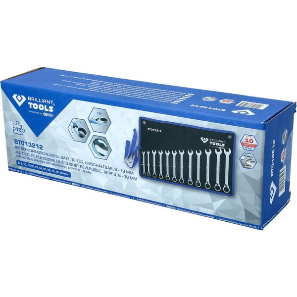 Brilliant Tools BT013212, 1,38 kg, 12 kpl