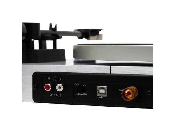 Aiwa APX-680BT/WT automatisk reimdrevet platespiller 33 1/3, 45 rpm, hvit