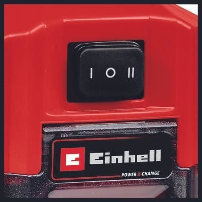Einhell GE-SP 18 LL Li - Solo, Batteri, 0,8 stang, 4500 l/t, Sort, Rød - SOLO
